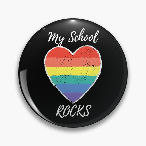 Item preview, My school rocks, gay pride  designed and sold by Dreamingnewfie.