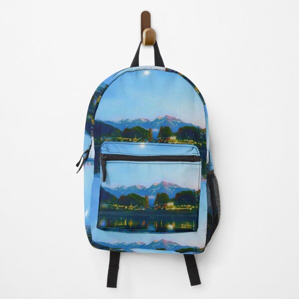 Item preview, Harrison Hot Springs, British Columbia, Canada at dusk designed and sold by AJDrinko.