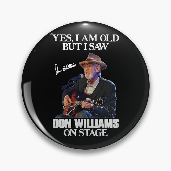 Item preview, Don Williams Country Artist Pays Tribute The Hit Ballad Yes I'M Old But I On Stage White Gift For F designed and sold by DonWilliamsBrow.