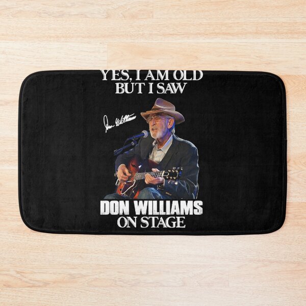 Item preview, Don Williams Country Artist Pays Tribute The Hit Ballad Yes I'M Old But I On Stage White Gift For F designed and sold by DonWilliamsBrow.