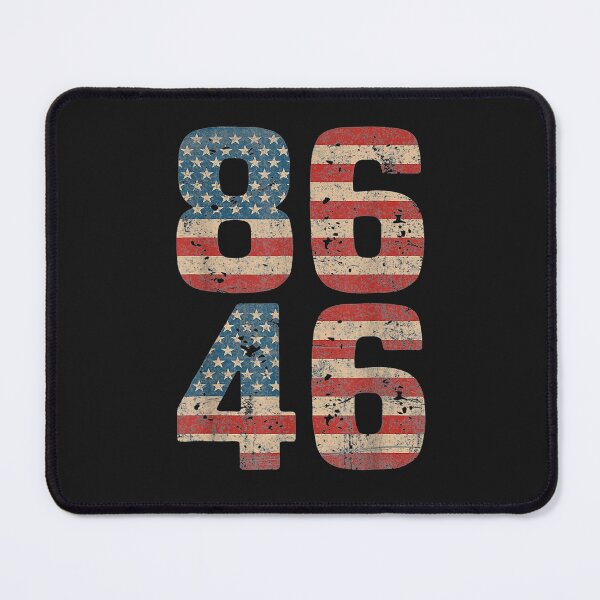 Item preview, 86 46 Impeach Biden 46 Vintage Distressed 8646 Anti Biden T-Shirt designed and sold by Klaus-Gilbert.