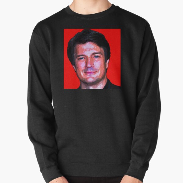 nathan fillion Pullover Sweatshirt