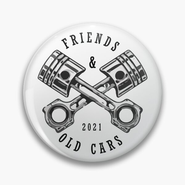 Item preview, Logo Piston Friends and Old Cars designed and sold by ShopLotus74.