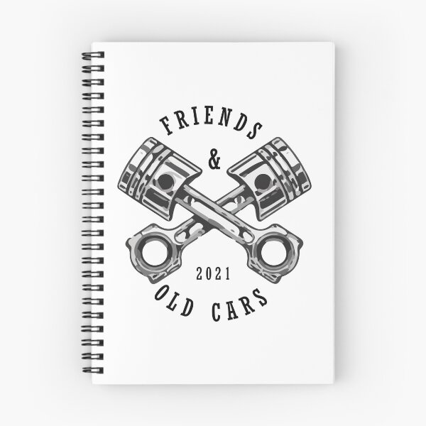 Item preview, Amigos de Logo Piston y autos viejos designed and sold by ShopLotus74.