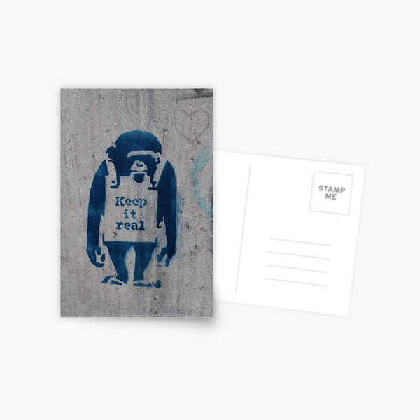 Item preview, KEEP IT REAL - MONKEY designed and sold by offwhitelimo.