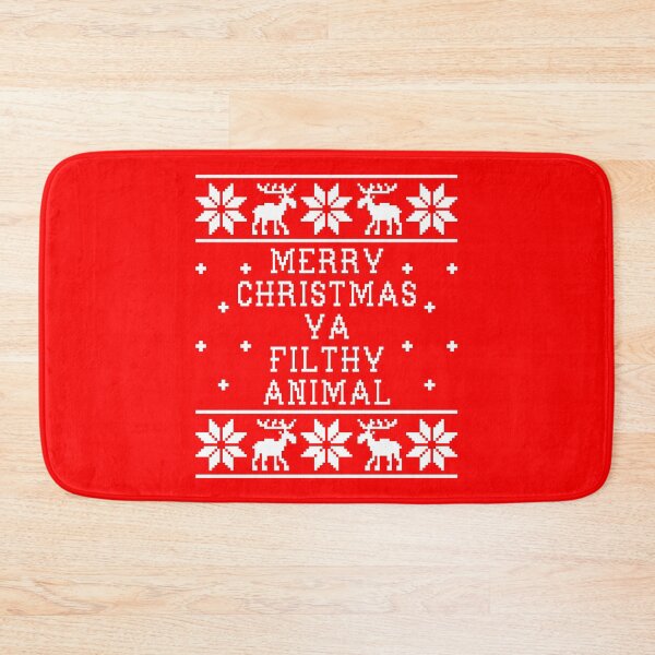 Item preview, Merry Christmas Ya Filthy Animal designed and sold by Christmas-Tees.