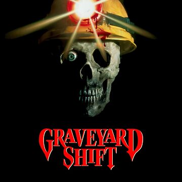 Stephen King Graveyard Shift T shirt soft black tee shirt vintage