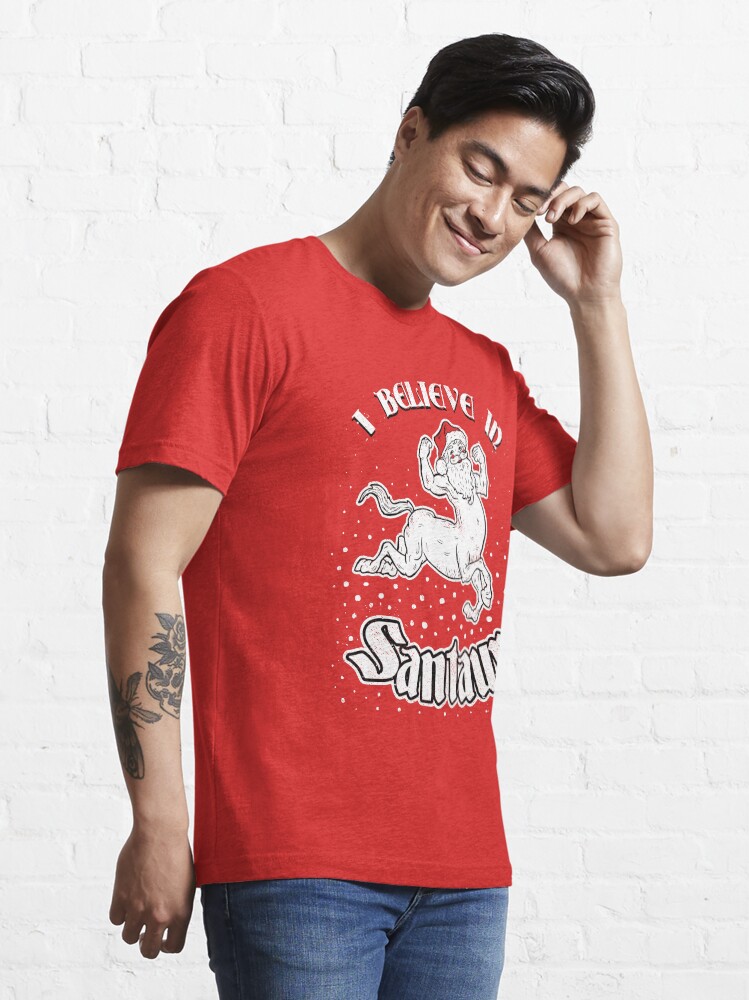 Alternate view of Santaur (I Believe In Santaur) Essential T-Shirt