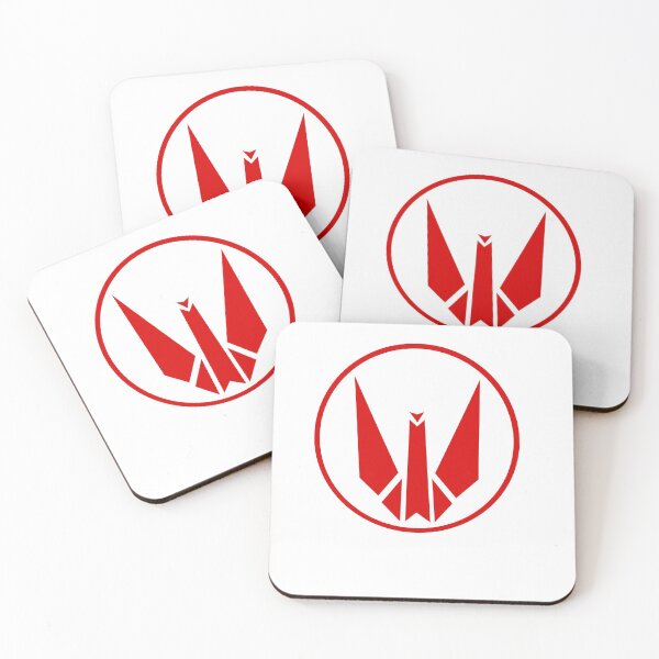 Item preview, Tokyo jihen crane logo red and white designed and sold by bySaki.