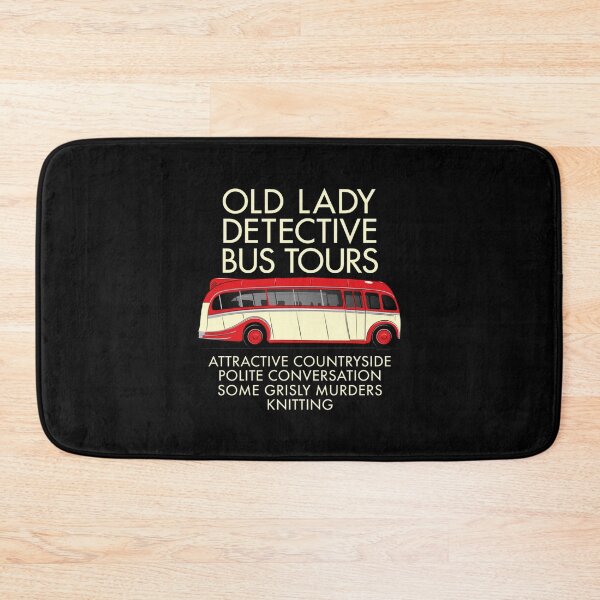 Item preview, Old Lady Detective Bus Tours Classic Gift Halloween Day, Thanksgiving, Christmas Day designed and sold by DavidHansonn.