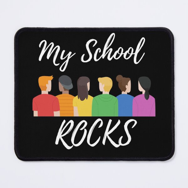 Item preview, My school rocks!, gay pride and diversity designed and sold by Dreamingnewfie.