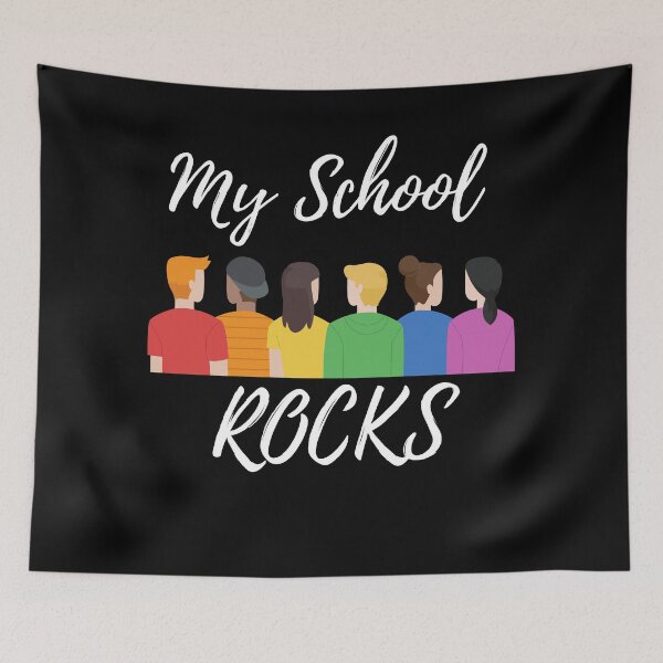 Item preview, My school rocks!, gay pride and diversity  designed and sold by Dreamingnewfie.