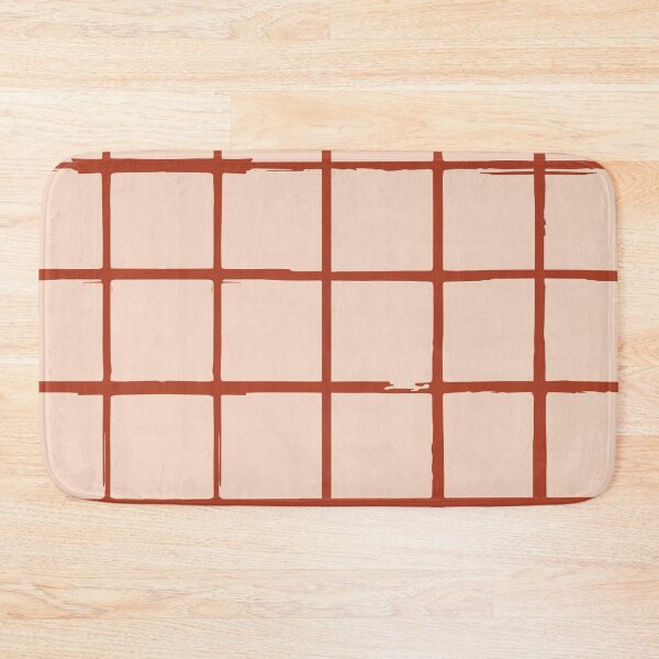 Item preview, Terracotta Gingham Pattern designed and sold by MaiZephyr.