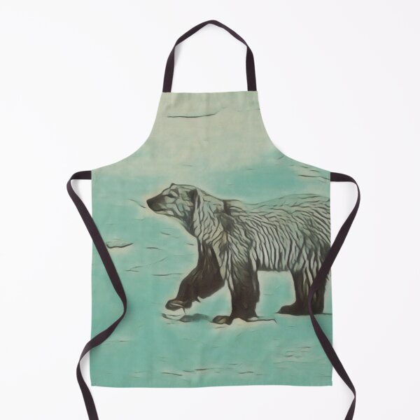 Item preview, Polar Bear Walking in the Snow in Churchill Manitoba, Canada designed and sold by AJDrinko.