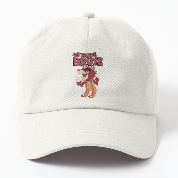 Classic 70s Frute Brute Werewolf Monster Cereal Mascot and Logotype Dad Hat
