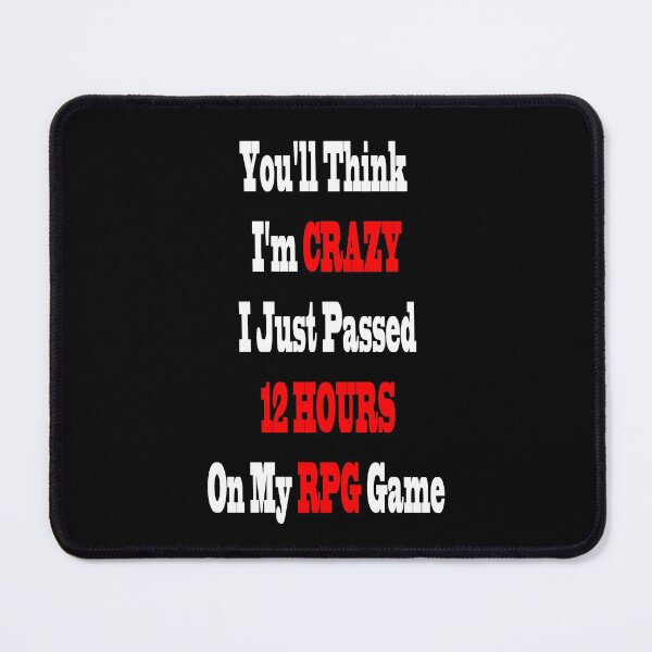 Item preview, Video Game Addict 12 Hours on an RPG designed and sold by Astralia.
