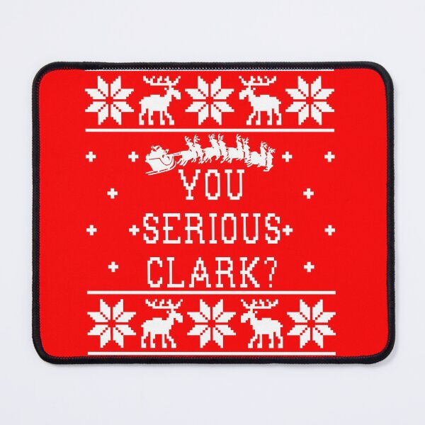 Item preview, You Serious Clark? Ugly Christmas Sweater - Christmas Vacation designed and sold by Christmas-Tees.
