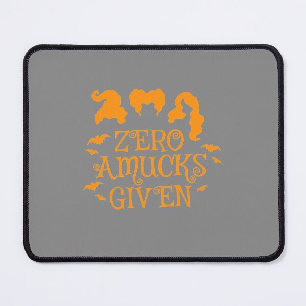 Item preview, Zero Amucks Given Halloween Funny designed and sold by DyanStoy.