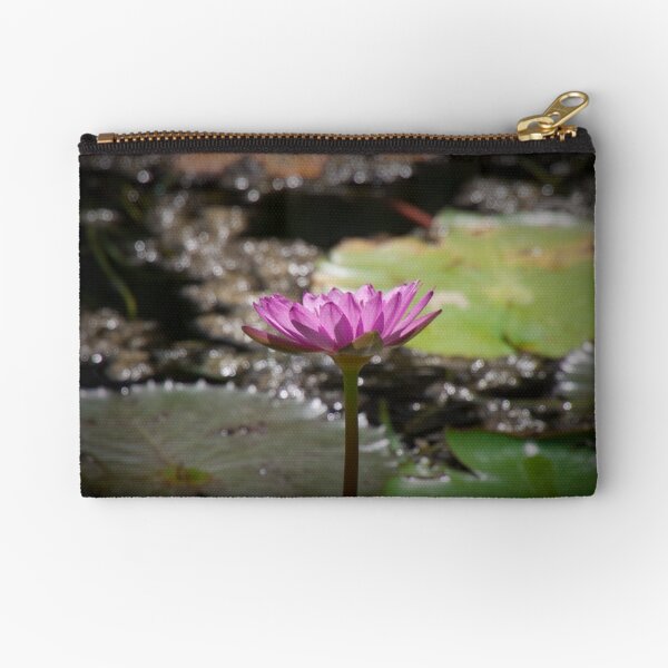 Water Lilly Zipper Pouch