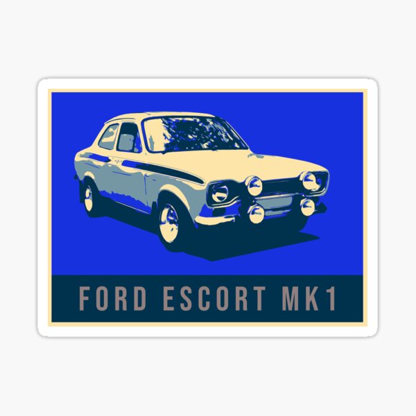 Ford Escort Mk2 RS Mexico Sport Ghia Novelty Drinks Coaster Gift Girlfriend 