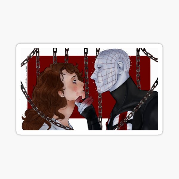 Pinhead and Kirsty Sticker