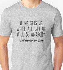 Camiseta unisex The Breakfast Club - Será anarquía