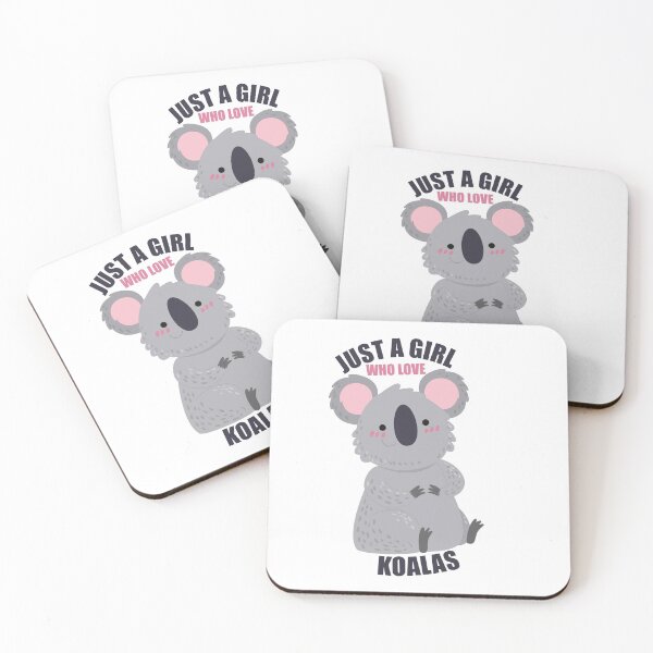 Item preview, Just A Girl Who Loves Koalas designed and sold by Artezia.