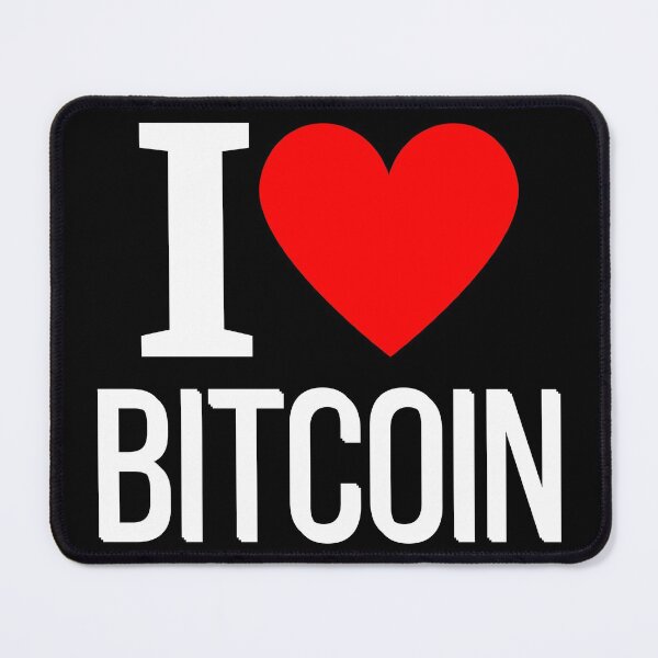 Item preview, I love bitcoin designed and sold by The Sober Art.