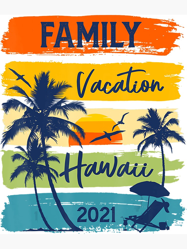 Hawaiian Ohana Means Family Hawaii Vacation Souvenir Gift T-Shirt