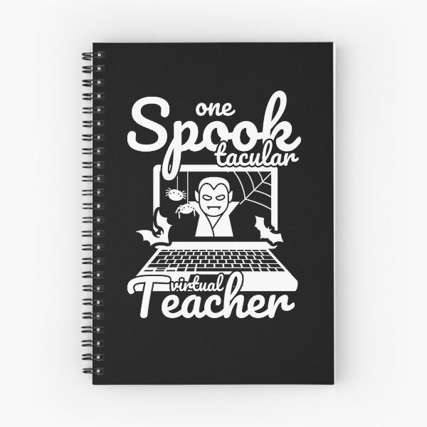 Aperçu de l'œuvre Costume d'Halloween de professeur virtuel Spook Tacular | Professeur tacilaire créée et vendue par Mixture-DESIGN.