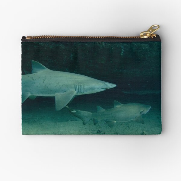 Grey Nurse Shark Zipper Pouch