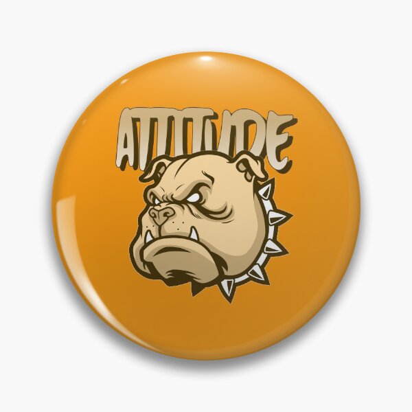 Item preview, Attitude big boy | Dog attitude design | Yellow color scheme design designed and sold by Taimoor Ali.