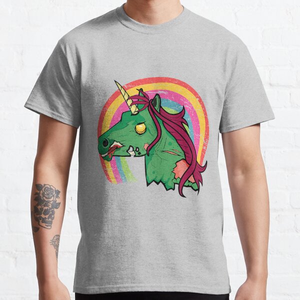 Evil Unicorn Shirt - Rainbow Evil Zombie Halloween Toddler Premium T-Shirt