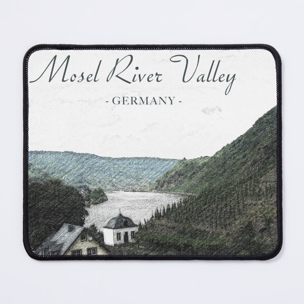 Item preview, Mosel River Valley, Germany designed and sold by backinajpg.