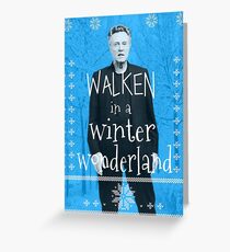 Walken Ugly Sweater Greeting Card