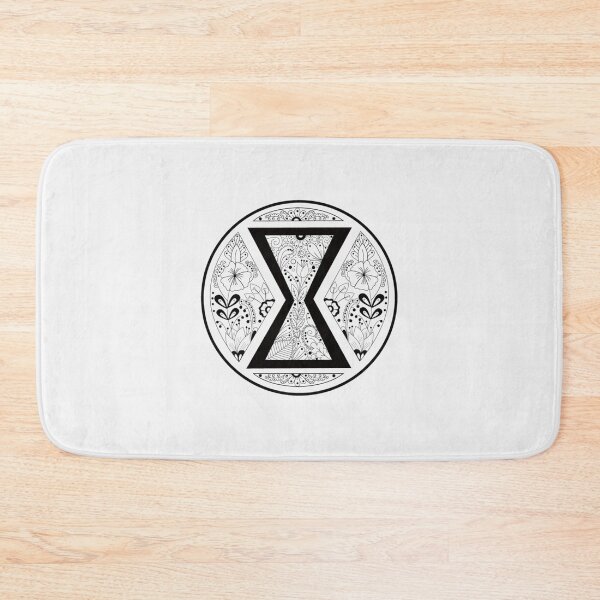 Item preview, Black Widow Mandala Black and White| Perfect Gift designed and sold by marveceolga.