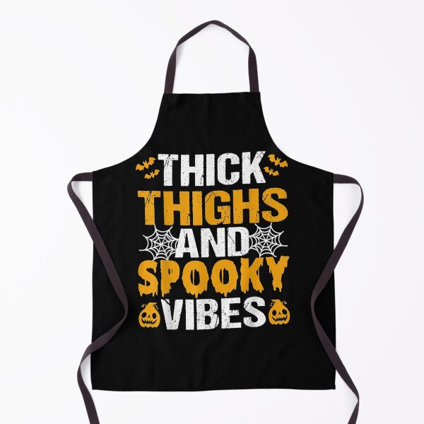 Item preview, Thick Thighs And Spooky Vibes Funny Halloween Costume designed and sold by gregorylbond.