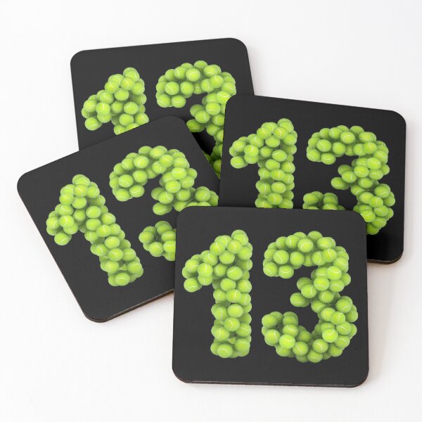 Item preview, Tennis Player Number 13 - Tennis Sports thirteen Game Set Match 13 designed and sold by elhefe.