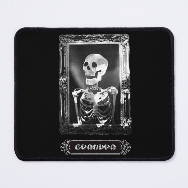 Item preview, skeleton portrait of grandfather in frame designed and sold by Astralia.