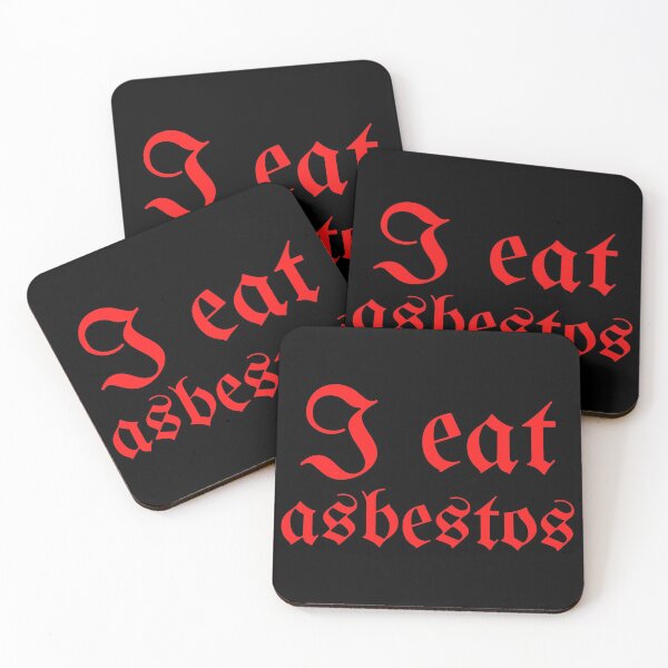 Item preview, I Eat Asbestos designed and sold by syarifahrasul.