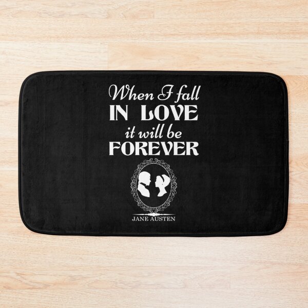 Item preview, Jane Austen Pride and Prejudice Literary Quotes Book Club When I Fall In Love designed and sold by TopTeeShop.