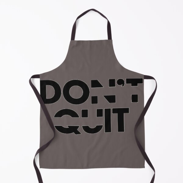 Item preview, Minimal typography "don't quit " digital artwork designed and sold by Bkstores.