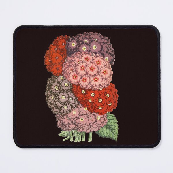 Item preview, Vintage colourful Verbena flowers designed and sold by ClauLuVint.