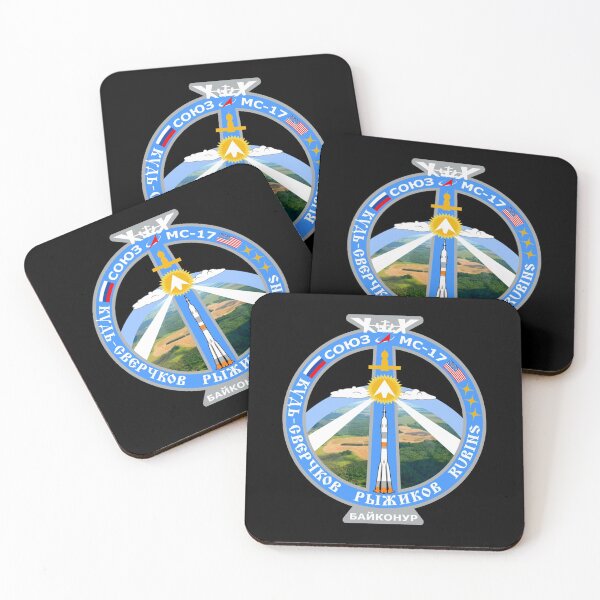 Item preview,  Soyuz MS-17 mission patch designed and sold by trendistudio.