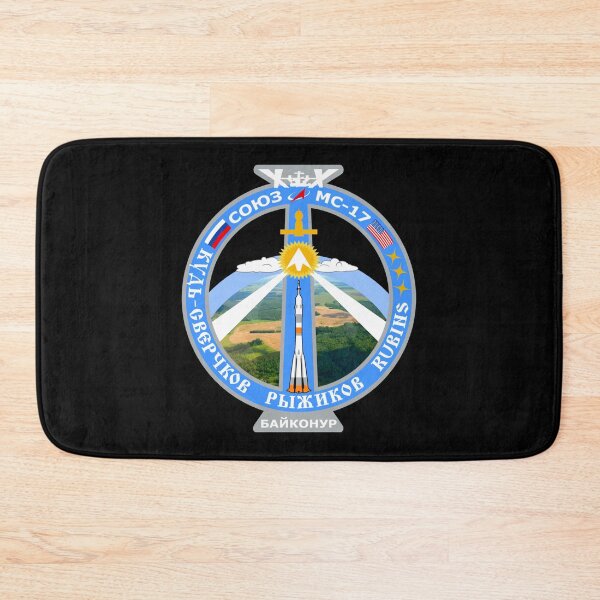 Item preview,  Soyuz MS-17 mission patch designed and sold by trendistudio.