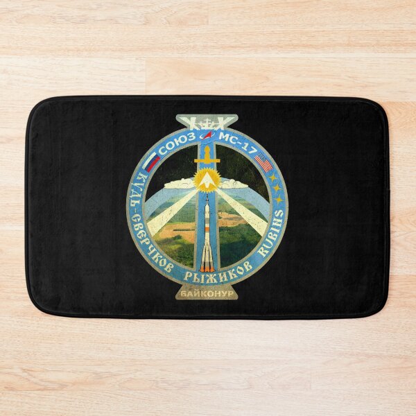 Item preview, Soyuz MS-17 mission patch - vintage look designed and sold by trendistudio.