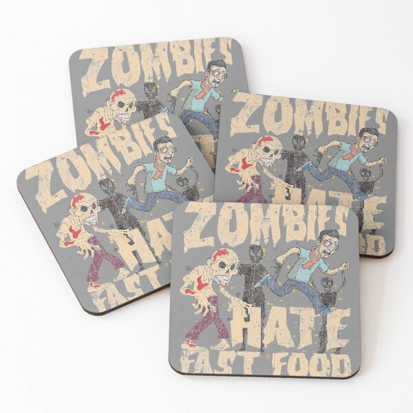 Item preview, Zombies Hate Fast Food Funny Halloween Distressed designed and sold by DyanStoy.