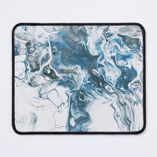 Item preview, White and  Blue Marble Art designed and sold by Thsid.