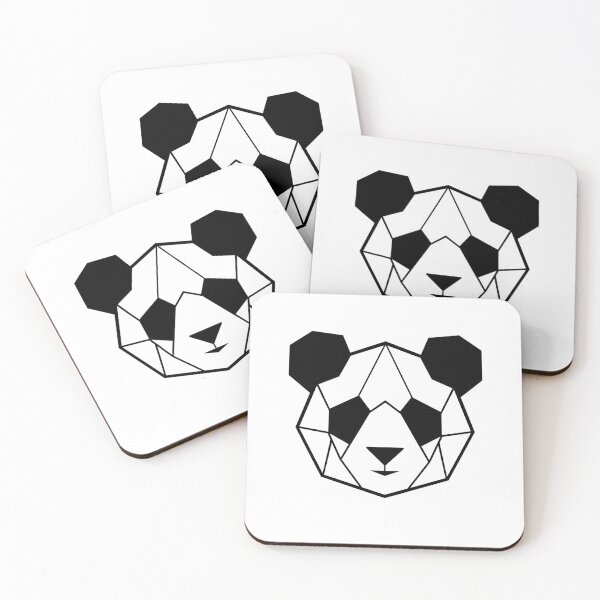 Item preview, Geometric panda artwork designed and sold by Nicklimpz.