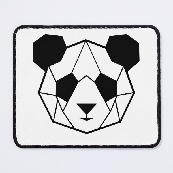 Item preview, Geometric panda artwork designed and sold by Nicklimpz.